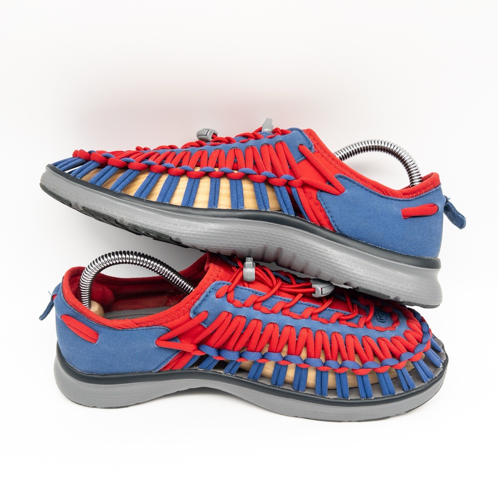 Scarpe da ginnastica KEEN Uneek classiche due corde donna US 8 5 blu e rosse acqua