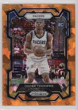 2023-24 Panini Prizm Orange Ice Prizm Oscar Tshiebwe #292 1d0h