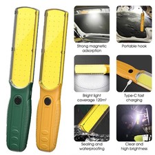 Cordless Magnetic LED Work Light Inspection Lamp USB Rechargeable Workshop Torch
