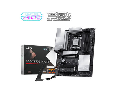 MSI PRO X870E-P WIFI MOTHERBOARD AMD/X870/AM5/ATX/4xDDR5/3xM.2/3xPCI-E(16)+1xPCI