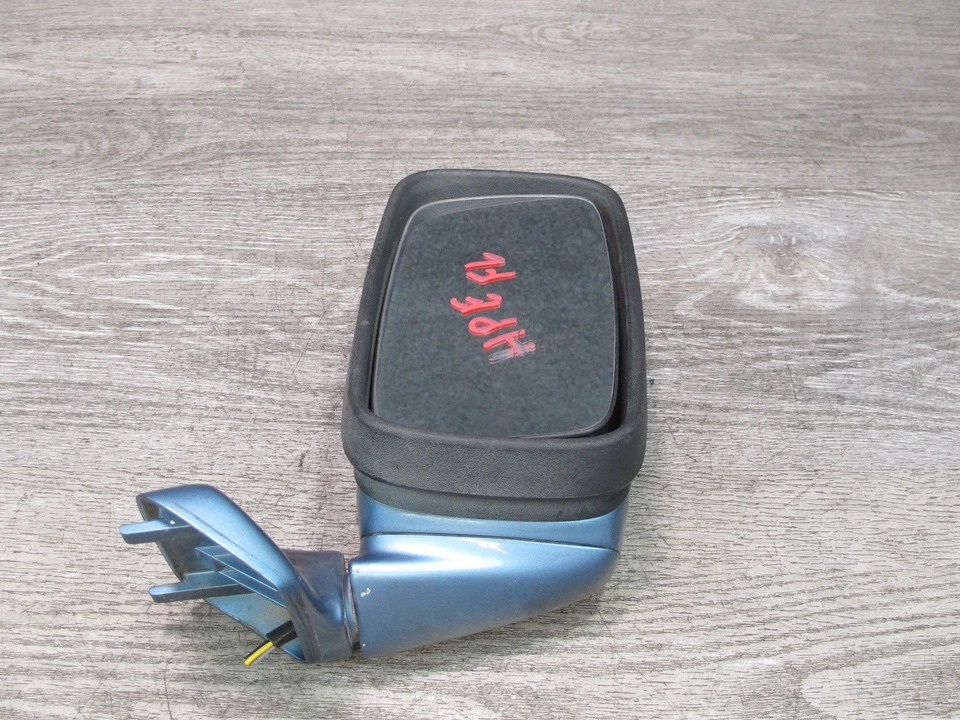 1984-1991 PORSCHE 928 S FRONT LEFT SIDE VIEW EXTERIOR DOOR MIRROR BLUE - Image 4 of 4