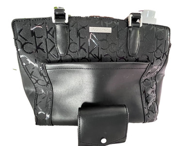 Calvin Klein Monogramed Handbag