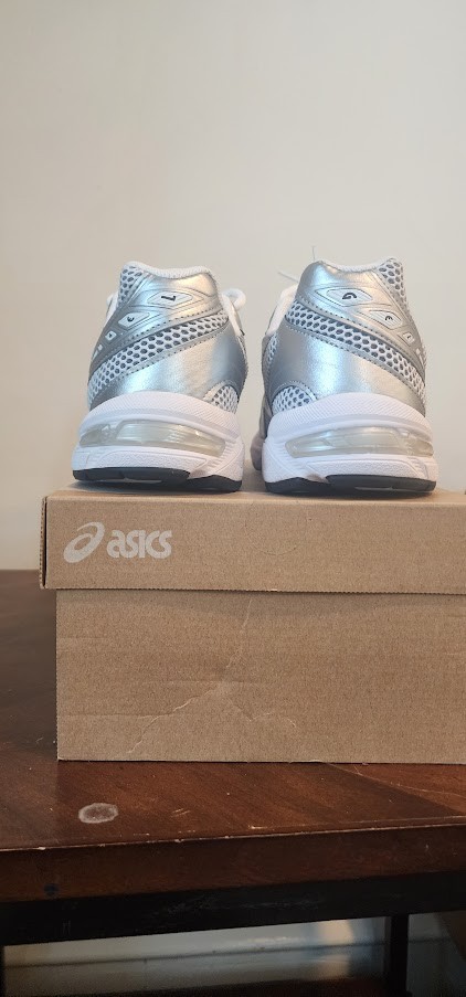 Size 7.5 Mens - Asics Gel 1130 Silver White Black thumbnail 4