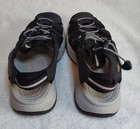KEEN H2 Sport Sandals size 6 woman's, Black Gray Bungee Closure  — photo 6