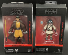 Star Wars Black Series Figures Jedi Knight Yord Fandar and Bazil Jedi Tracker