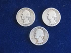 1932 P D S George Washington Silver Quarters Lot Set; I Combine Shipping