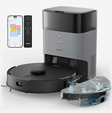 AIRROBO Staubsaugerroboter mit Absaugstation, Wischen, Wassertank, HEPA
