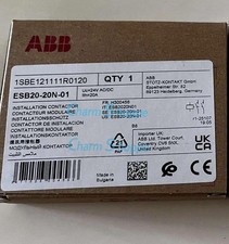 1PCS New ABB 24V AC/DC 1SBE121111R0120 Installation Contactor ESB20-20N-01