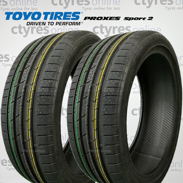 2X New 255 50 20 Toyo Proxes Sport 2  109Y XL Car 255/50R20 (2 TYRES)