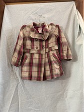 Old Navy Children Plaid Jacket Size 4T With Pockets Button