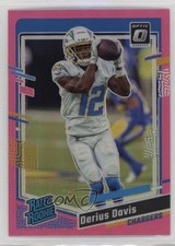 2023 Panini Donruss Optic Rated Rookie Pink Prizm Derius Davis #264 1k0s