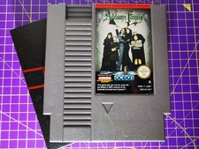 Thumbnail of ebay&reg; auction 327028884703 | The Addams Family NES Nintendo Entertainment System Cartridge + Staubhülle