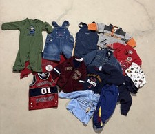 13 Pc Kids Vintage Y2K 00s Boy Reseller Lot Bundle 18M Overalls Outfits Romper