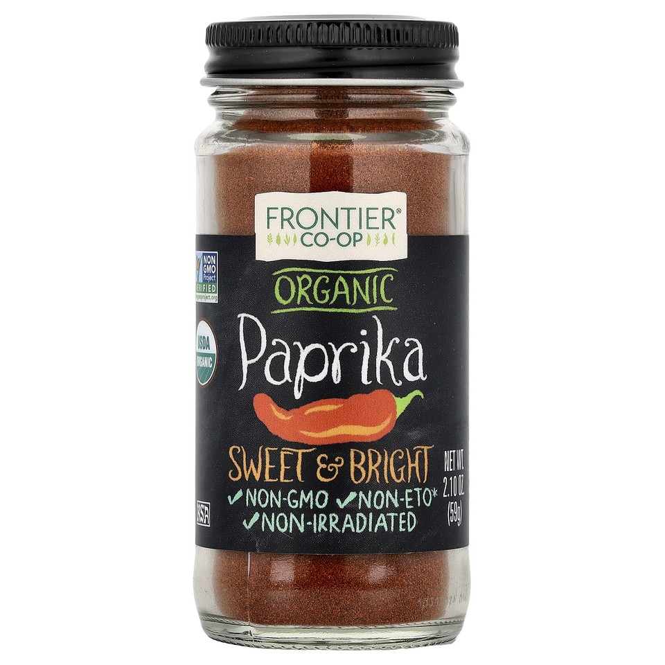 Organic Paprika, 2.1 oz (59 g)