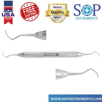 Dental Columbia Curette 13/14 Periodontal Scaler & Curettes Instruments DE