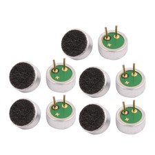 10Pc 6mm Dia 30-44dB Condenser Microphone High Sensitivity Pickup