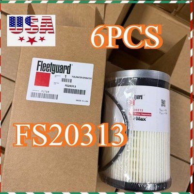 Fuel Separator 6X FS20313 For Davco 386 Volvo Mack MP7 MP8 24009059 24009058