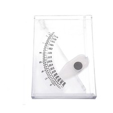 Seawater Hydrometer for For aquarium Fish Tank Salinity Meter Clear Plastic