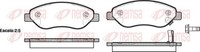 Bremsbelagsatz Scheibenbremse Remsa 1276.01 FüR Opel Corsa S07 L08 L68 Turbo