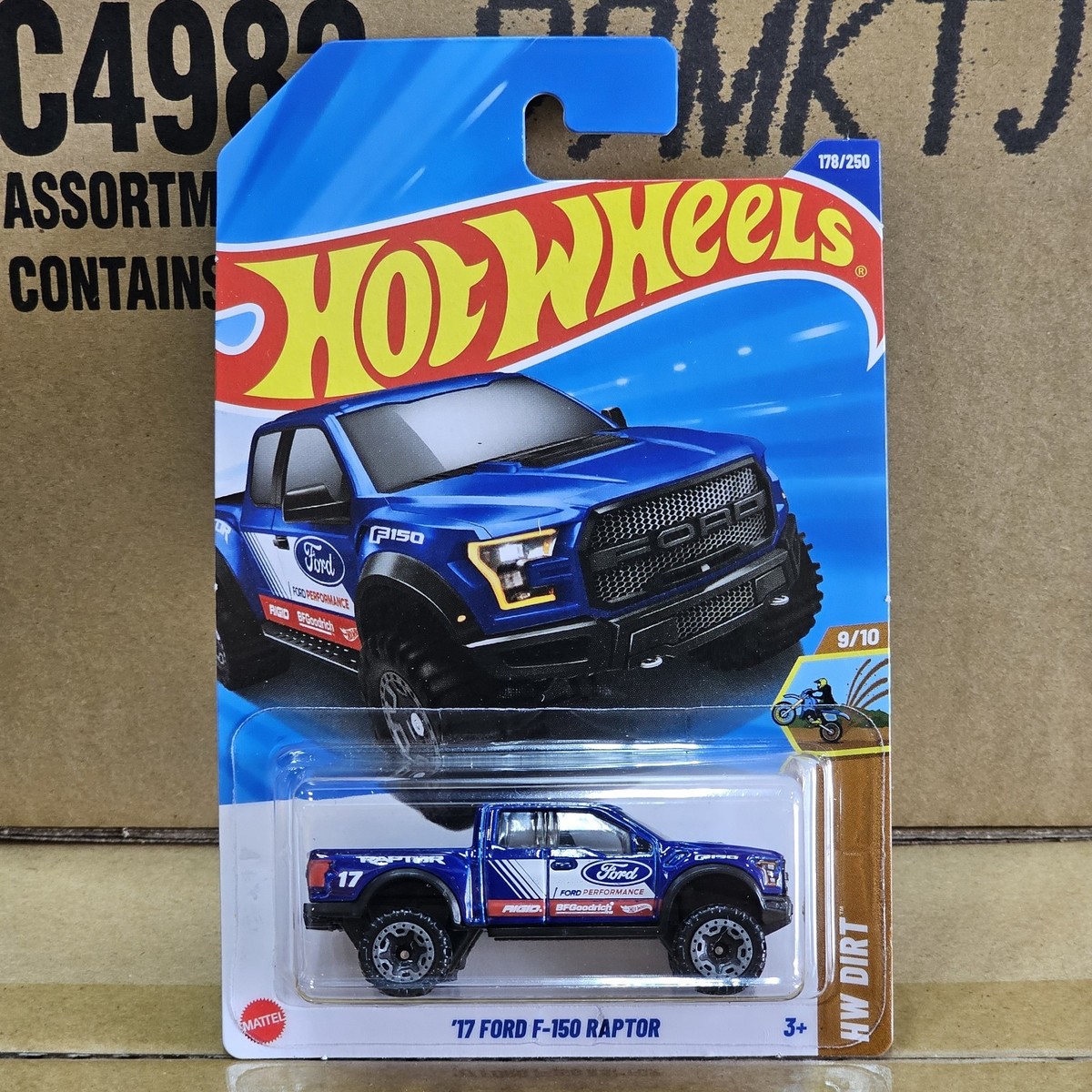 フルセット品 ホットウィール '17 フォード F-150 ラプター 9台セット ホットウィールプレミアム2パックフォードブロンコR/'17フォード