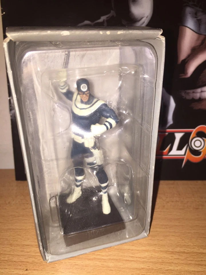 Eaglemoss 经典漫威雕像系列 N. 25 BULLSEYE 完好带盒 + 小册子 2010 — 第 2/3 张图片