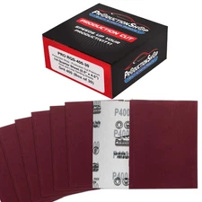 400 Grit 1/4 Sandings, Box of 30 - Hook & Loop Sandpaper, Fine-Cut Abrasive