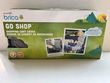 Munchkin Brica GoShop Baby Shopping Cart & High Chair Travel Cover, Grey