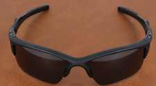 Oakley Half Jacket 2.0 OO9154 Black Rectangle Sunglasses 62-15-133
