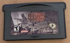 Medal of Honor: Infiltrator (Nintendo Game Boy Advance GBA, 2003) Tested