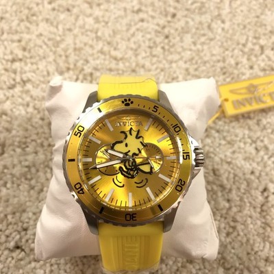 スヌーピー　インビクタ時計　クロノグラフ インビクタ INVICTA メンズ 腕時計 クロノグラフ