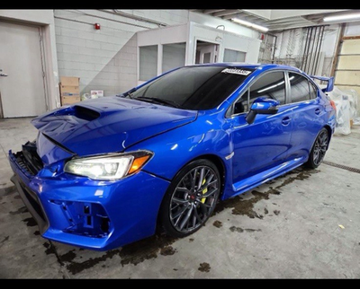 #ad 2018 2021 SUBARU WRX STI DRIVER SIDE HEADLIGHT LED DAMAGED TABS 84002va270 $285.55