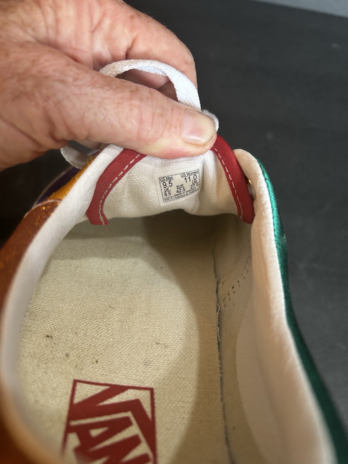 Multicolor VANS Era CLASSIC Pride Patchwork VN0A5… - image 14