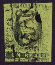 ec45 #7 1R Puebla /San Martin Sz 1244B 40pts VF est $20-40 New Lower Price