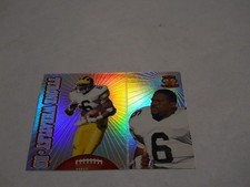TYRONE WHEATLEY ROOKIE CARD NEW YORK GIANTS 1995 PACIFIC PRISMS. rookie card picture