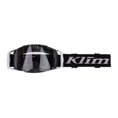 Klim Edge Off-Road Goggles - Focus Metallik Silver / Clear 3175-000-000-001