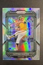 2023 Panini Prizm - Catfish Hunter #63 Silver Prizm