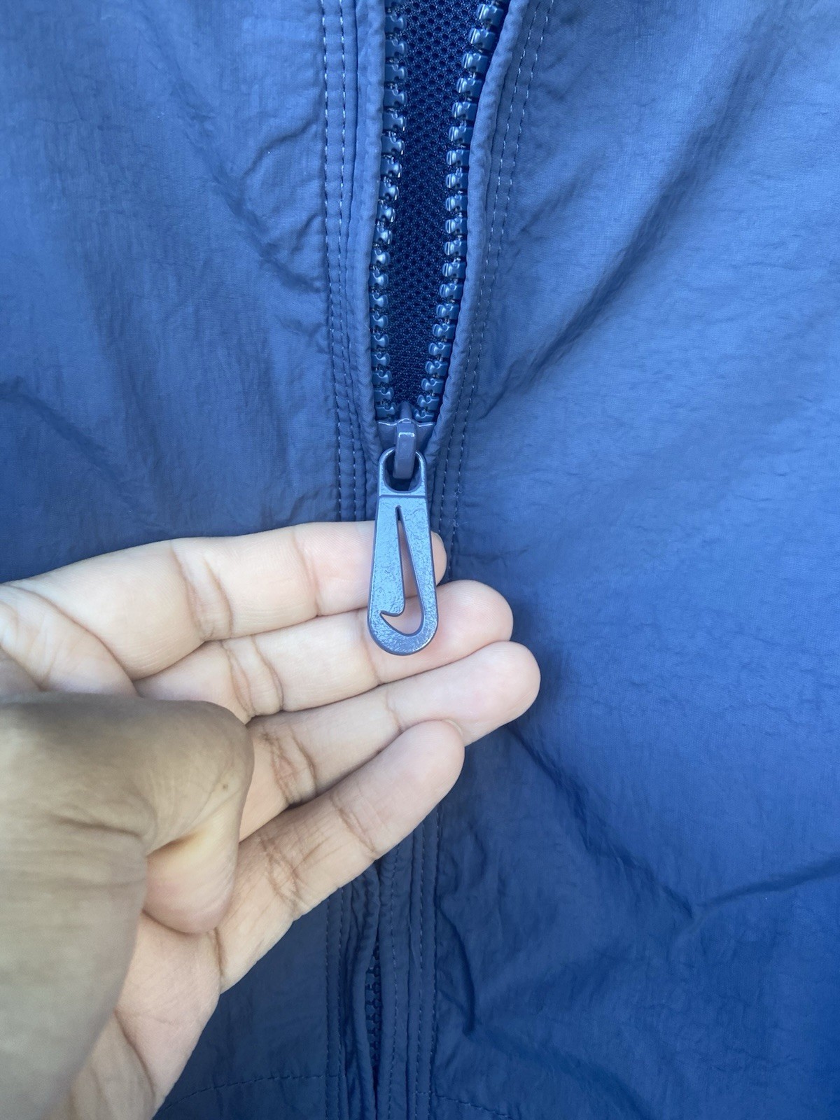 Nike Sportswear Solo Swoosh Woven Track Jacket FB8622-437Mens Size XS New No Tag thumbnail 7