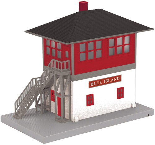 MTH 30-90675 BLUE ISLAND SWITCH TOWER ESCALA O NUEVO EN CAJA | Zustand: New