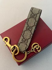 Handmade Strap Metal Bronze Keychain Gift Key chain with Brand Manual Box