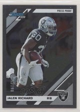 2019 Panini Donruss Press Proof Silver 68/100 Jalen Richard #198 3l9