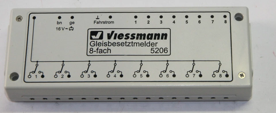 Viessmann H0 5206 - 8fach Gleisbesetztmelder