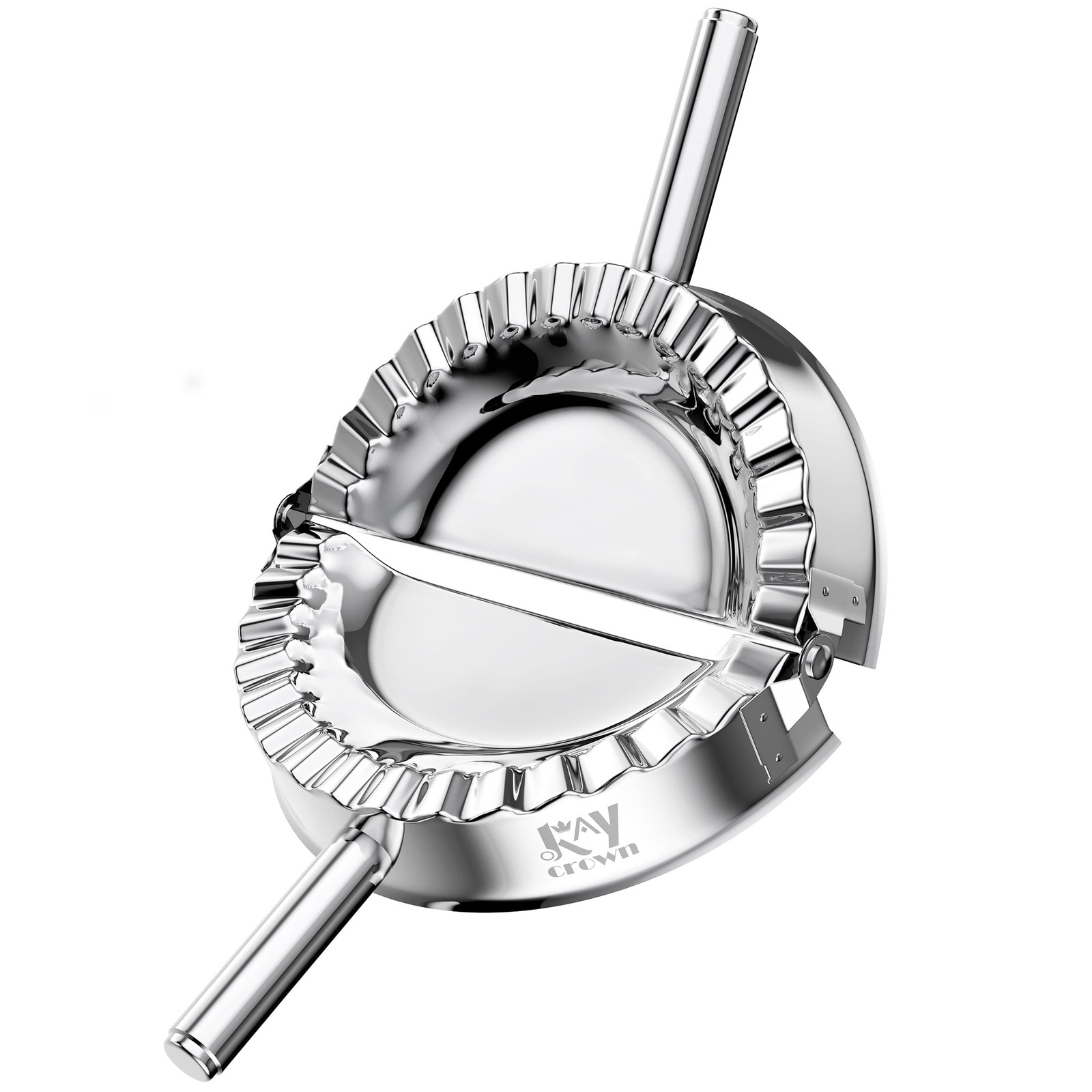 Ravioliera Manuale KAYCROWN in Acciaio - Per Pierogi e Pasta Fatta in Casa