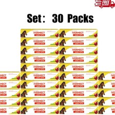 30 Pack In Box Paste Horse Dewormer Apple Flavor wormer EXP 4/2026 Discount