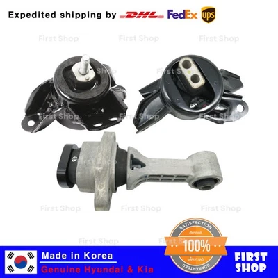 Genuine OEM Engine & Trans Mount 3P Set 21810B2000 for Kia Soul 2014-2016 - Image 1 of 4