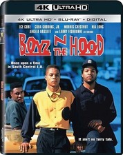 Boyz N the Hood New 4K UHD Blu-ray With Blu-Ray, 4K Mastering, Digital Copy,