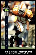 1992 Classic Four Sport Jeremy Lincoln #95 Tennessee Volunteers NFL Football
