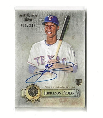 #ad #ad 2013 Topps Five Star Jurickson Profar Auto RC #FSBA JP $11.49