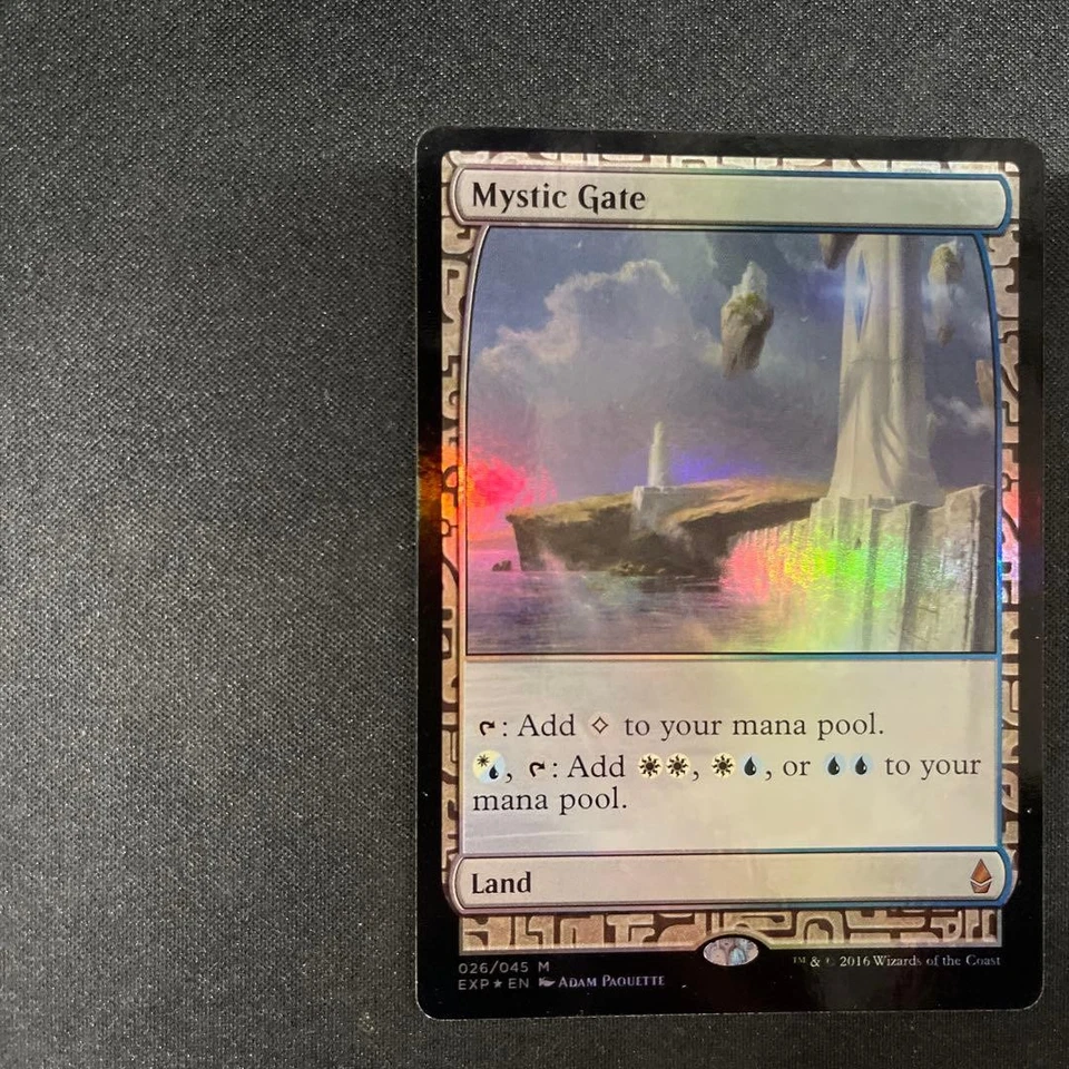Mystic Gate FOIL MTG Zendikar Expeditions Premium Mythic Rare English - Image 2 of 4