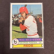 ⚾️1979 Topps - George Foster #600 Cincinnati Reds Baseball Card