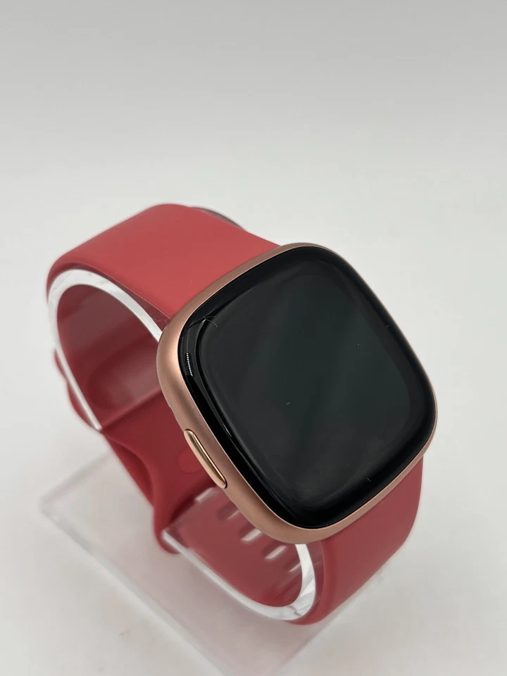 Fitbit Versa 4 Fitness Activity Tracker - Copper Rose Aluminum - MINT Condition! - Image 2 of 4